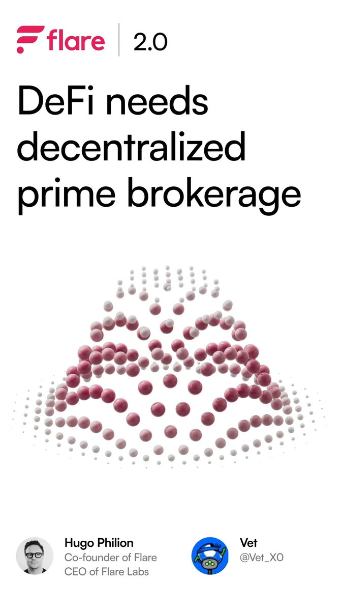 Ripple buying a prime broker is exciting. You know what could also be cool? A decentralized prime broker on Flare. Imagine using: → Protocol-managed wallets to custody assets → Safe compute powered by TEEs to assess risk and prevent exploits Flare 2.0 is unlocking limitless possibilities.