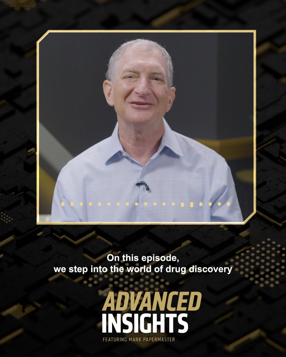 Season 2, Episode 3 of Advanced Insights is coming soon! Sean McClain, Founder and CEO of Absci, and AMD CTO Mark Papermaster step into the world of drug discovery, where processes are incredibly time consuming, costly and complex.
