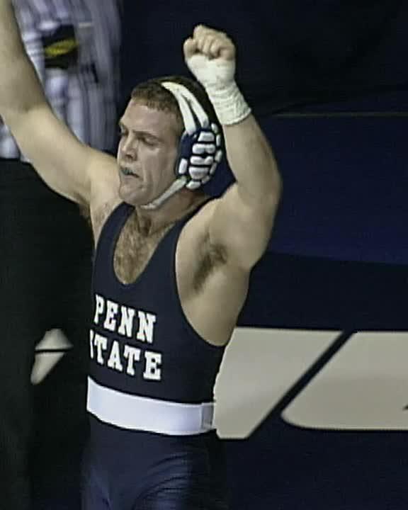 John Lange wins the 1998 Big Ten Conference title 🏆 Relive the former Penn State WRESTLING star taking the crown in his final attempt 👇 #WaybackWednesday x #B1GWrestling