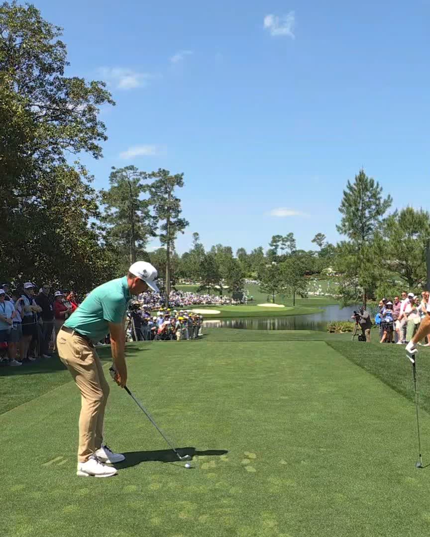 Cue the roars! Keegan Bradley makes a hole-in-one on No. 6. #themasters