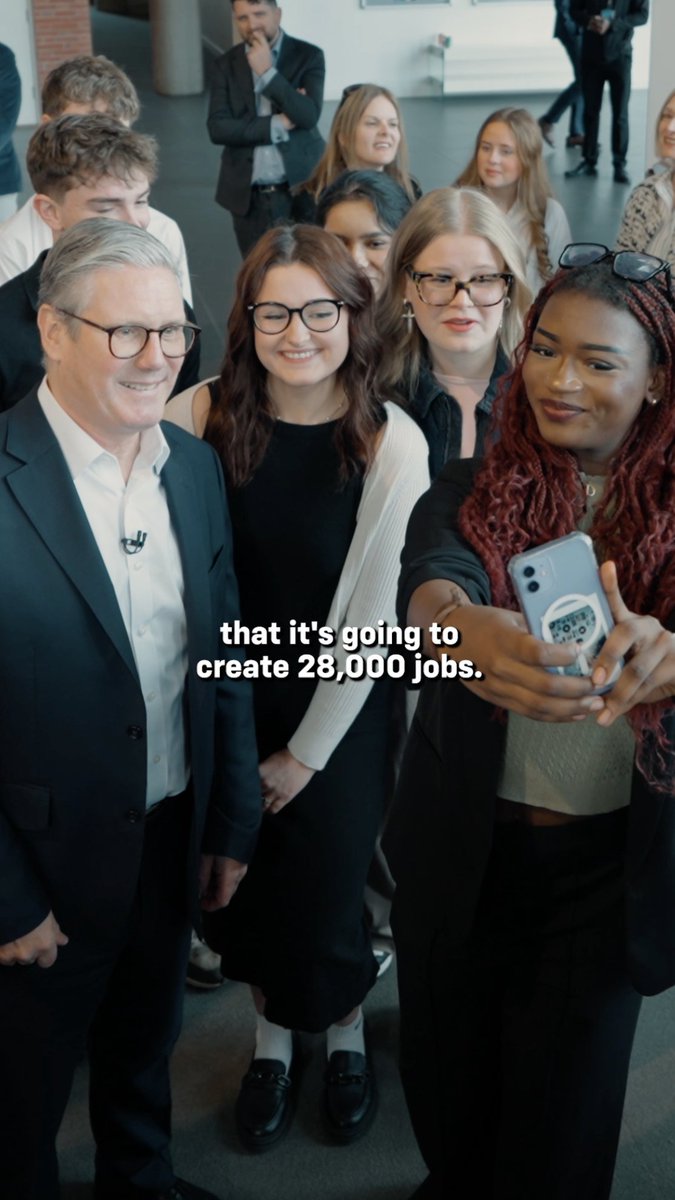 Today Prime Minister Keir Starmer closed a deal with Universal for a new theme park in Bedford, and met local young people set to benefit. This is what they had to say 👇
