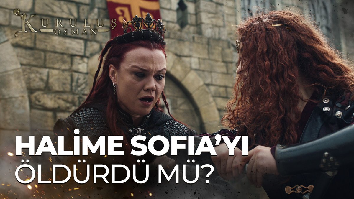 Halime, Sofia'yı öldürdü mü? Kılıcını sapladı. #KuruluşOsman atv