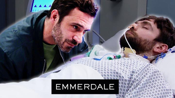 This doesn't look like a friendly visit! 😨 #Emmerdale
