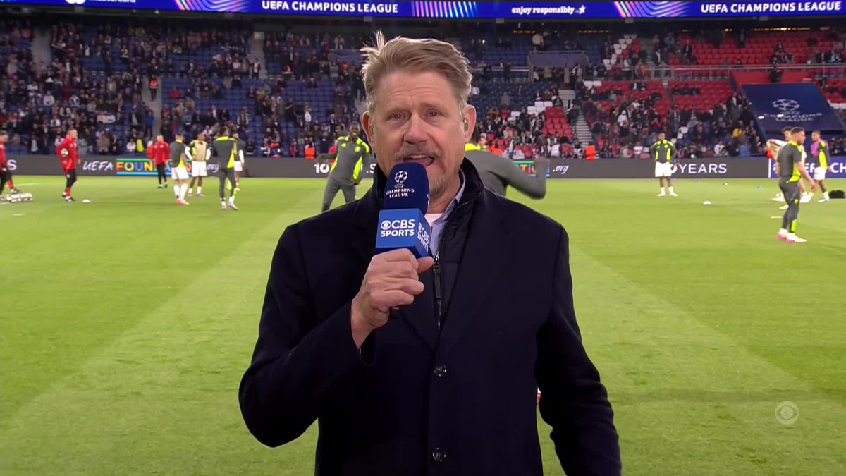 "This is a proper football club, they all fight for each other." Peter Schmeichel is seriously impressed with PSG's mentality this season 🧠