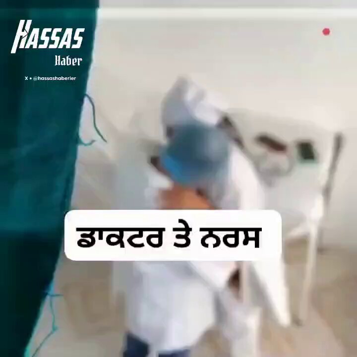 Hindistan'da bir hastanede çekilen görüntüler sosyal medyada gündem oldu.