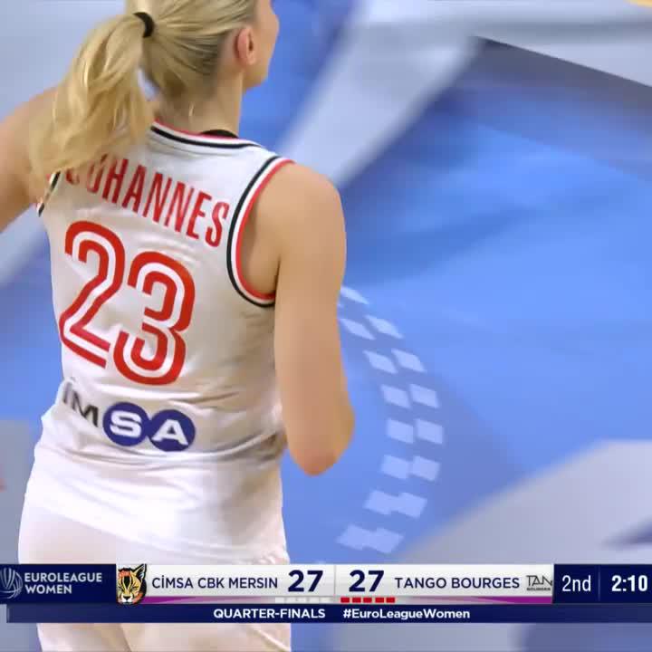MERSIN ON A 13-0 RUN 🔥 #EuroLeagueWomen