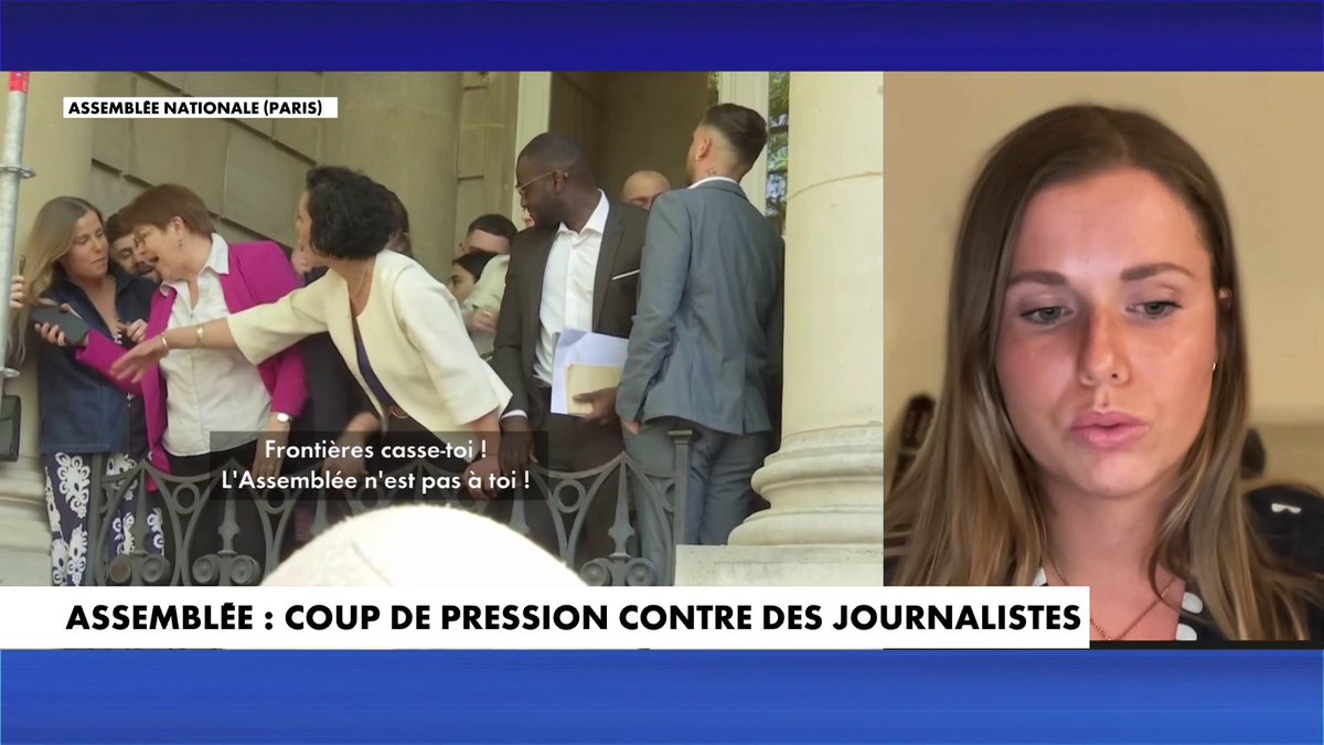Louise Morice, sur le coup de pression contre des journalistes de Frontières avec des députés : «On est sortis de ce moment-là sous le choc»