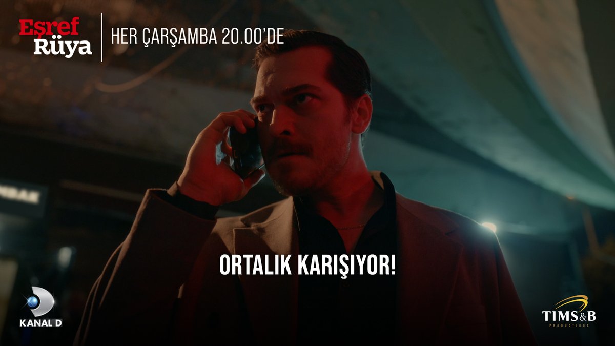 “Bir daha o kadından şarkı dinleyemeyeceksin Eşref…” #EşrefRüya yeni bölümüyle #KanalD’de. Kanal D TIMS&B Productions