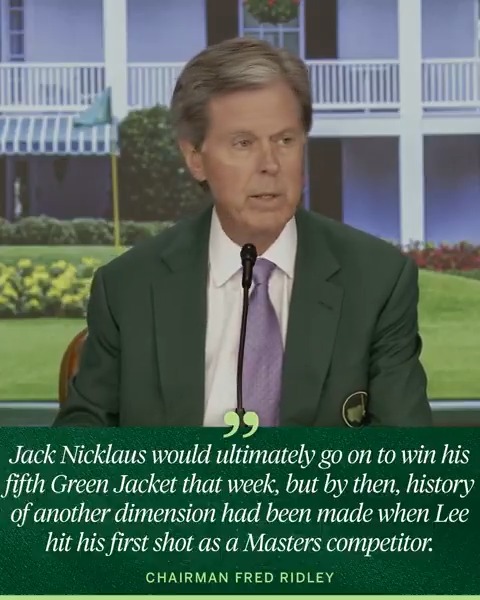 It’s been 50 years since Lee Elder became the first Black man to compete in the Masters. On this anniversary, we celebrate his achievement. #themasters