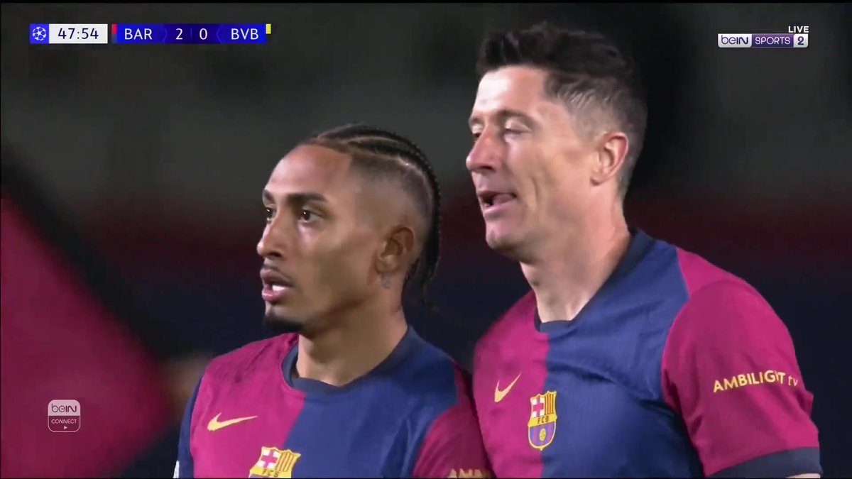 ⚽️🔥 بداية مثالية لبرشلونة في الشوط الثاني.. ليفاندوفسكي يضيف الهدف الثاني! #دوري_أبطال_أوروبا | #برشلونة_دورتموند #UCL