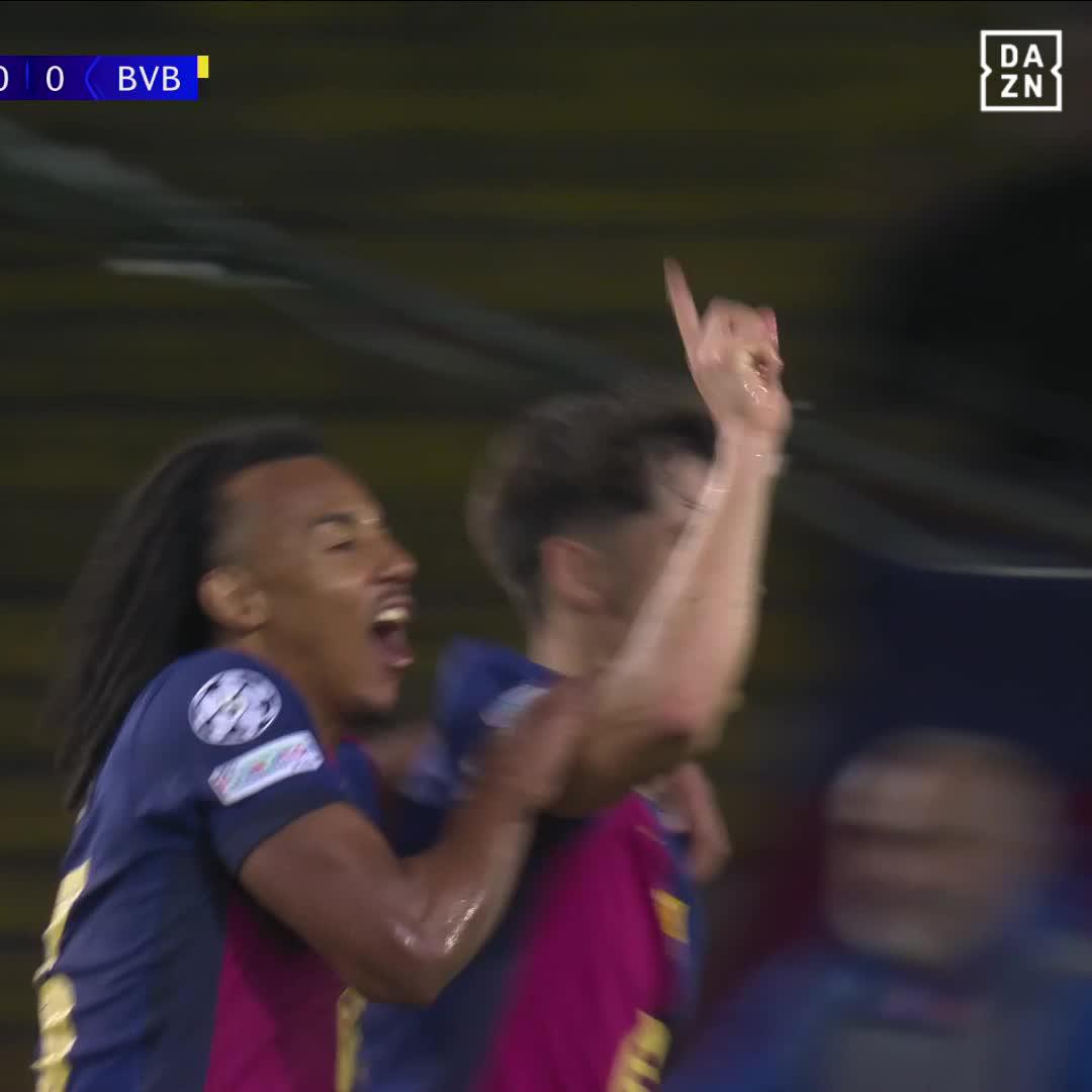 Adeyemi zieht, Raphinha klaut, Dortmund liegt hinten. #UCL #DAZNmoment