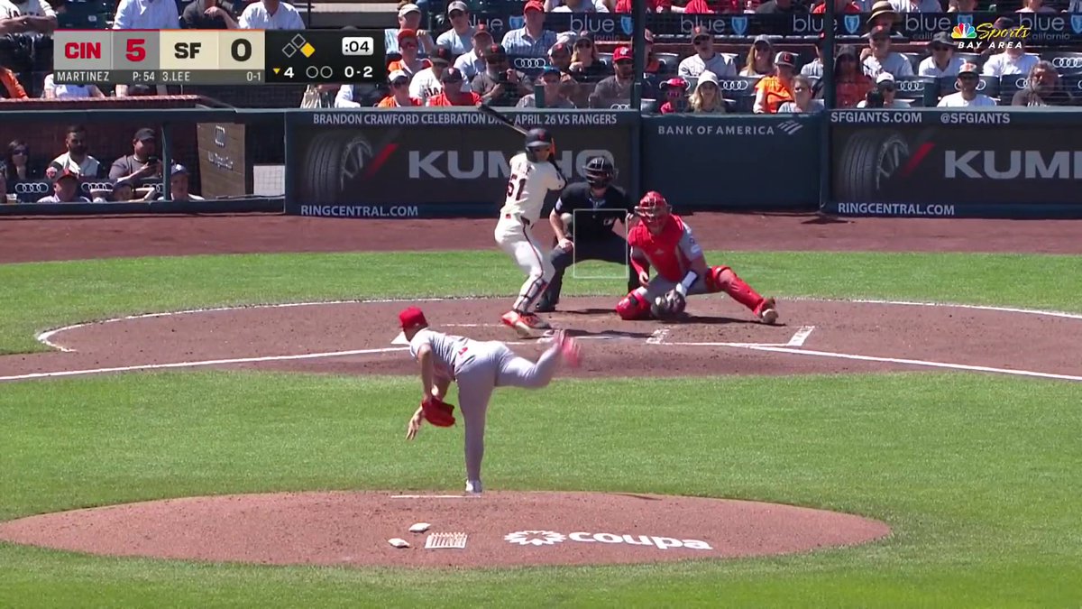 Lee's triple scores Adames for the Giants' first run in 84 years