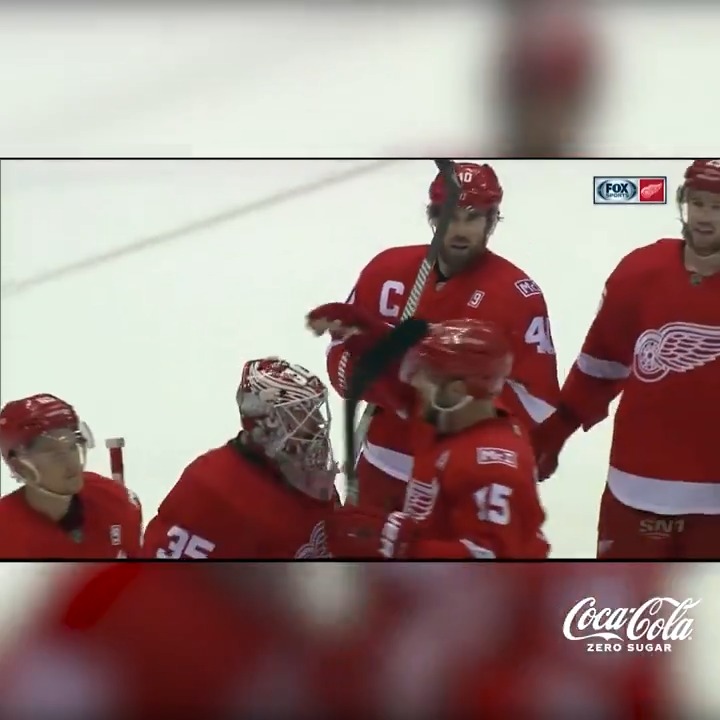 #OTD in 2017: Henrik Zetterberg's 1,000th career game &amp; the final game at Joe Louis Arena.