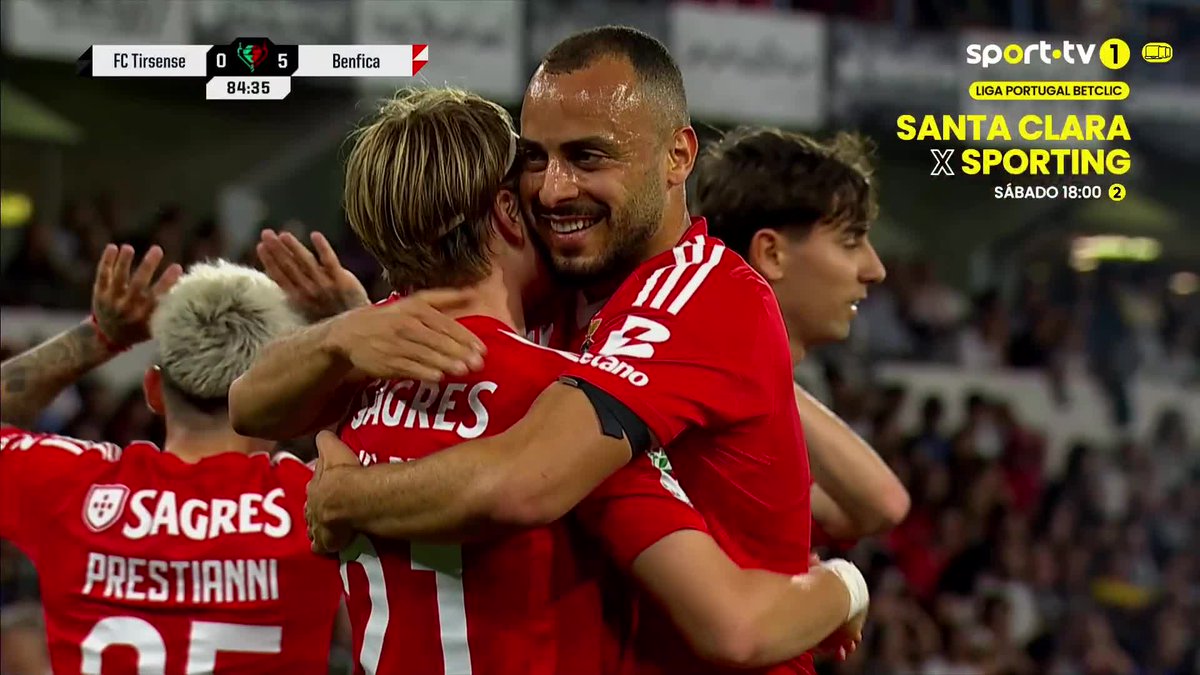 Assistência de Prestianni e um bom golo do Andreas. O Futuro está aqui e todo o mundo sabe, menos Bruno Lage.