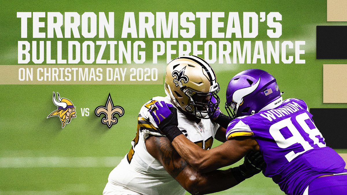 Thinking about that time T. Stead 🎤🎧 threw some guys out of the club on Christmas Day to help Alvin Kamara in his 6-TD game 🙌 📺: More highlights on