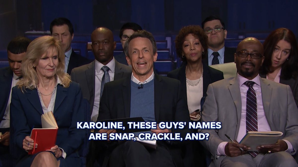 It’s trivia time for White House Press Secretary Karoline Leavitt. #LateNightPressBriefing