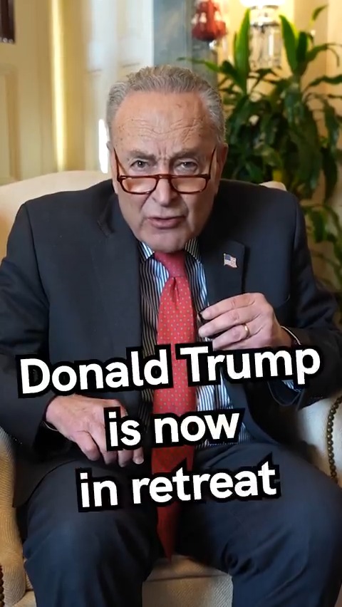 This chaos is all a game to Donald Trump. He thinks he’s playing Red Light, Green Light with the economy. But it is very real for American families.