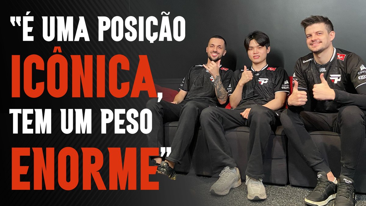 "É um peso enorme": só quem vestiu ela antes consegue entender o valor dessa camisa! A Rafaela Tomasi #CBLOL juntou roamer, paiN KamiKat e paiN dyNquedo num papo pra lá de especial pra apresentar a nova contratação da paiN Gaming Confere aí 👇