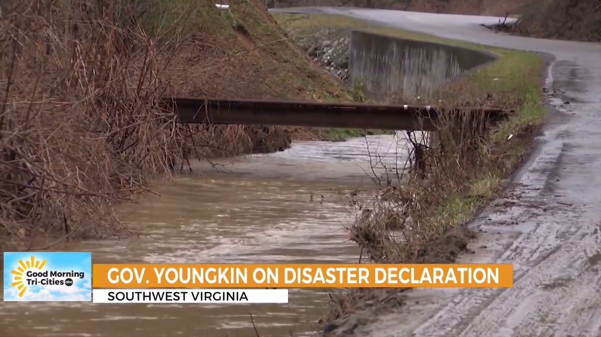 Help is on the way for flood-impacted communities in Southwest Virginia. I'm grateful to President Trump for approving our major disaster declaration, unlocking critical federal and state funding to rebuild. Learn more here: