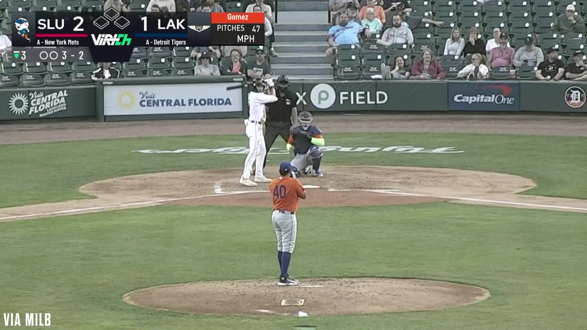 Francisco Alvarez wins an ABS challenge and St. Lucie gets a strikeout