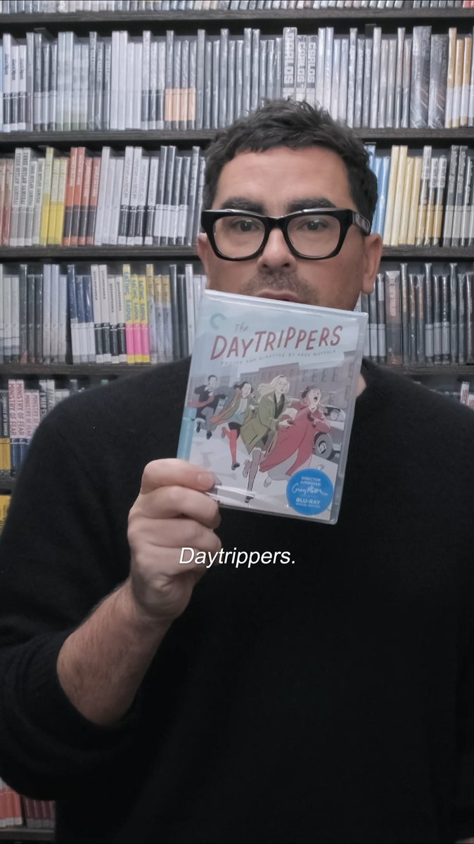 Dan Levy x THE DAYTRIPPERS (1996) ❤️ Screening live on the Criterion Channel tonight at 9pm ET for free — with or without a subscription!
