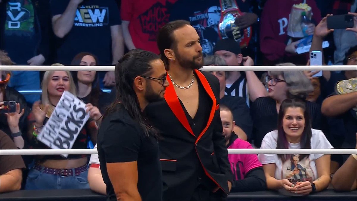 "What we did for you, we consider a peace offering" Watch #AEWDynamite LIVE on TBS & MAX Jon Moxley | Marina Shafir | @SwerveConfident | Matt & Nick Jackson