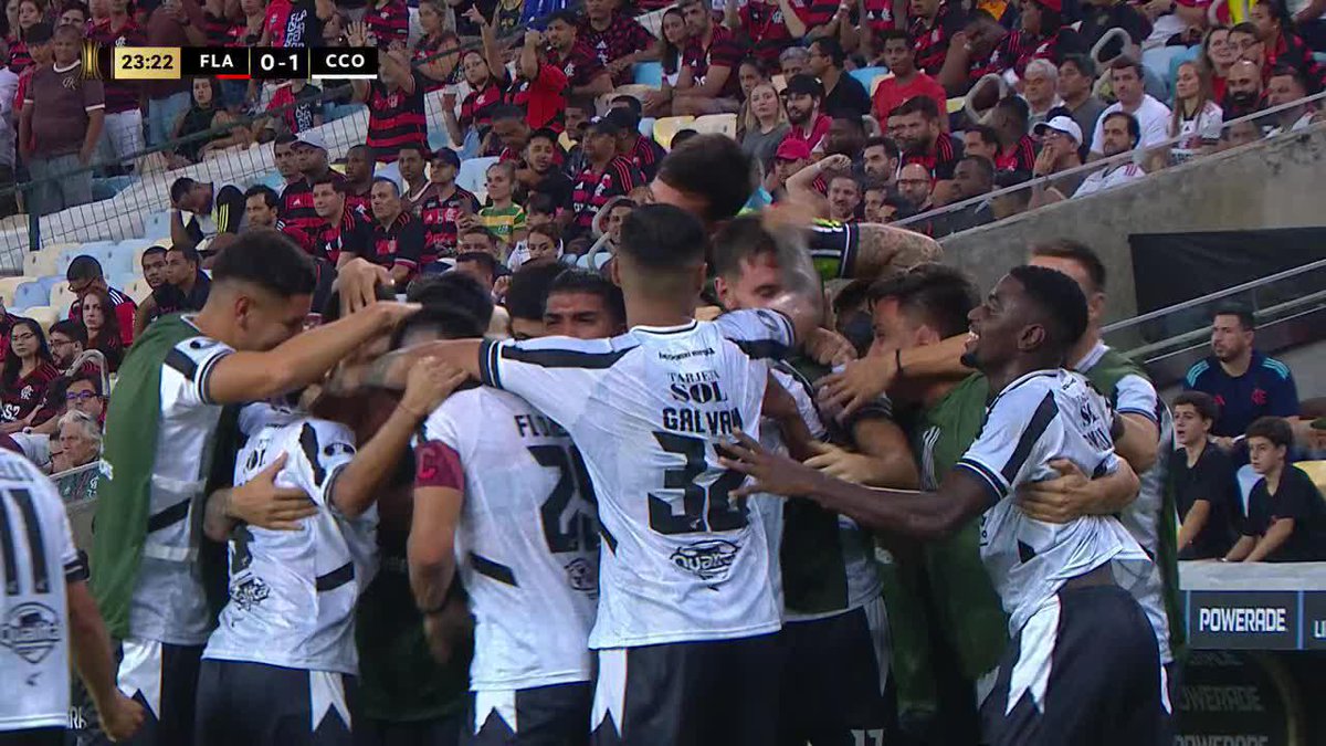 🤯🇦🇷 CENTRAL CÓRDOBA LE GANA 1-0 A FLAMENGO EN EL MARACANÁ POR COPA LIBERTADORES. ES SU PRIMER GOL INTERNACIONAL. 🚬
