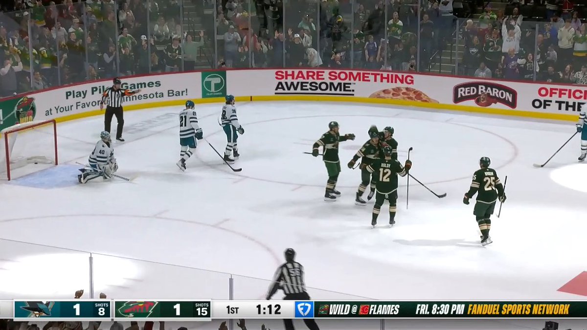 BROCK FABER! 🚨 He gives the Minnesota Wild a 2-1 lead!