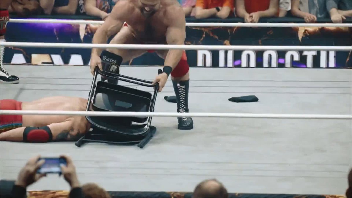 It was a disgusting scene at #AEWDynasty as FTR took out Cope! Watch #AEWDynamite LIVE on TBS + Max Daniel “Cash” Wheeler | Dax FTR
