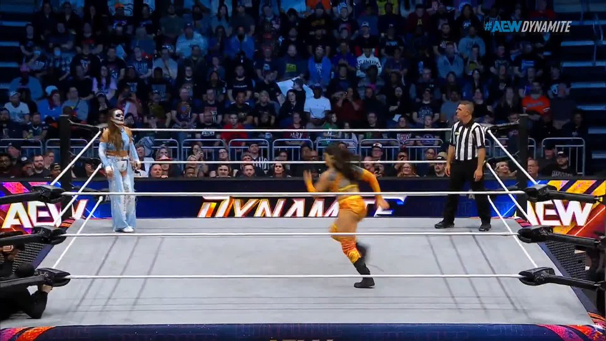 Kris Statlander and Thunder Rosa are leaving it all on the line for a shot at the #AEW Women's World Championship at #AEWAllInTexas! Watch #AEWDynamite LIVE on TBS & MAX @CallMeKrisStat | @ThunderRosa22 | #TimelessToniStorm