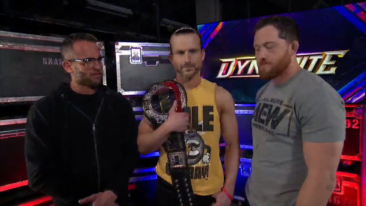 The newly crowned TNT Champion Adam Cole speaks on what the future holds for himself, Roderick Strong &amp; Kyle O'Reilly! Watch #AEWDynamite LIVE on TBS + Max Adam Cole | Roderick Strong | Kyle O'Reilly