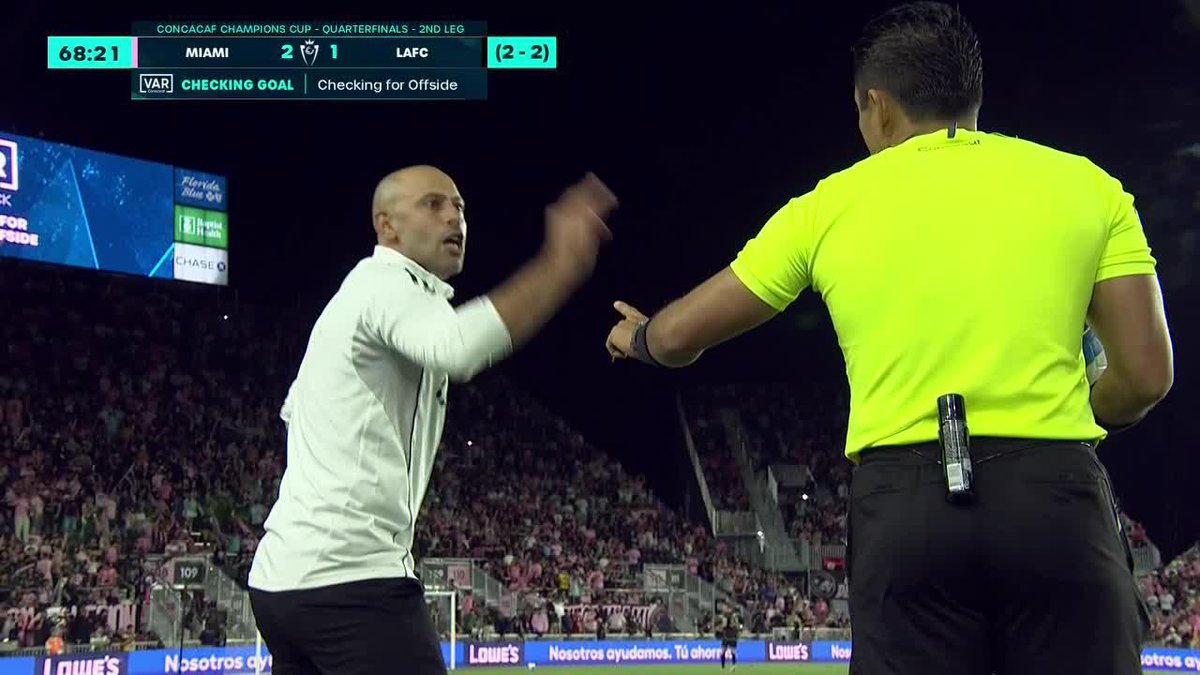 🤬 La BRONCA de Javier Mascherano tras la decisión del VAR.