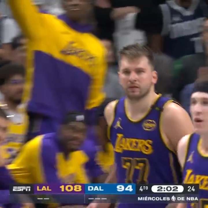 ¡¡45 PUNTOS PARA LUKA DONCIC!! 😱 #NBAxESPN