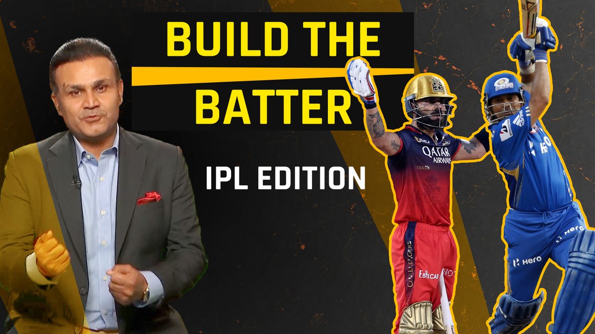 Sachin or Kohli - who drove it best?🤔 Does Rohit have the best pull shot?👀 Virrender Sehwag builds the 'ultimate' batter, right here👇