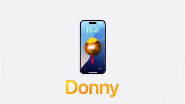Jimmy introduces “Donny”, the new feature offered on America-made iPhones under Trump’s administration. #FallonTonight