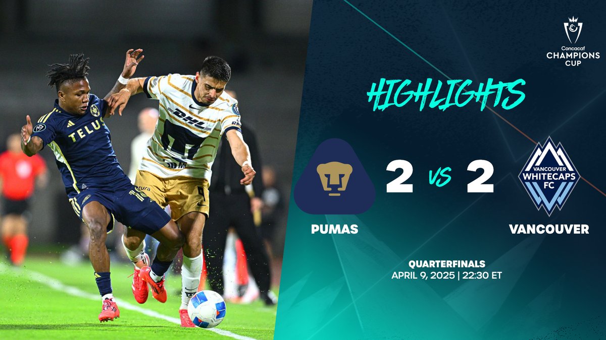 Pumas 🆚 Vancouver Best moments of the match! ▶️