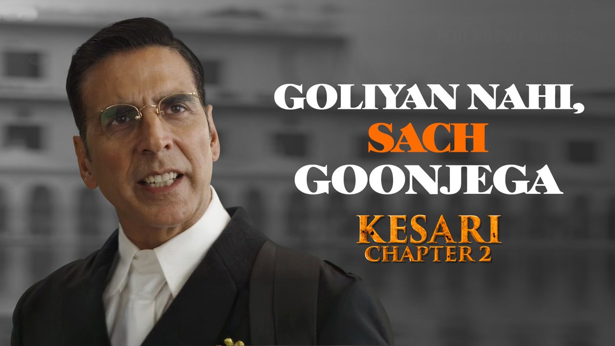 History hid it. We reveal it. #KesariChapter2 in cinemas 18th April, worldwide.
