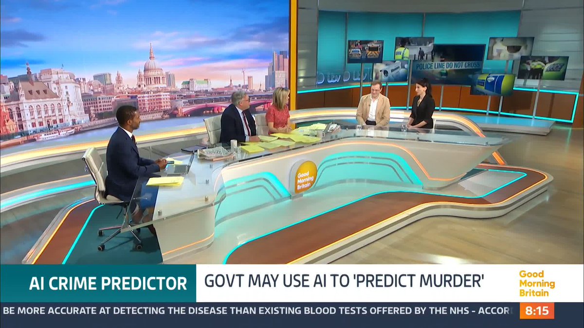 The UK government is reported to be developing a “murder prediction” programme which it hopes can use personal data of those known to the authorities to identify the people most likely to become killers. So shoud AI tell us who will kill?