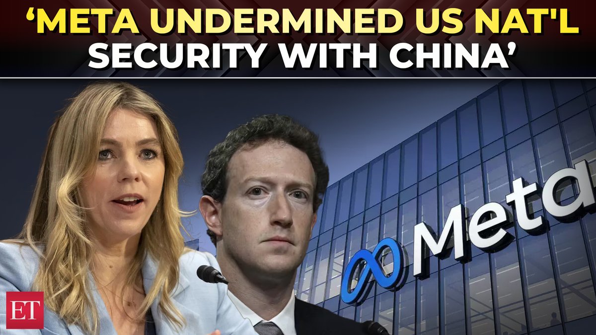 '#Zuckerberg betrayed #America to woo #China': Ex-#Meta exec Sarah Williams drops #bomb 🇺🇸🇨🇳
