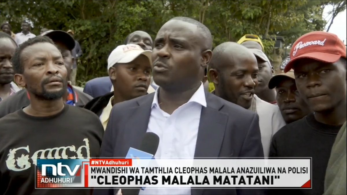 “Cleophas Malala Matatani” Malala: The young girls of Butere Girls' have exercised an act of heroic restoration. I’m determined to ensure that “Echoes of War” is displayed before a Kenyan audience. #NTVAdhuhuri Sycilia Wakesho