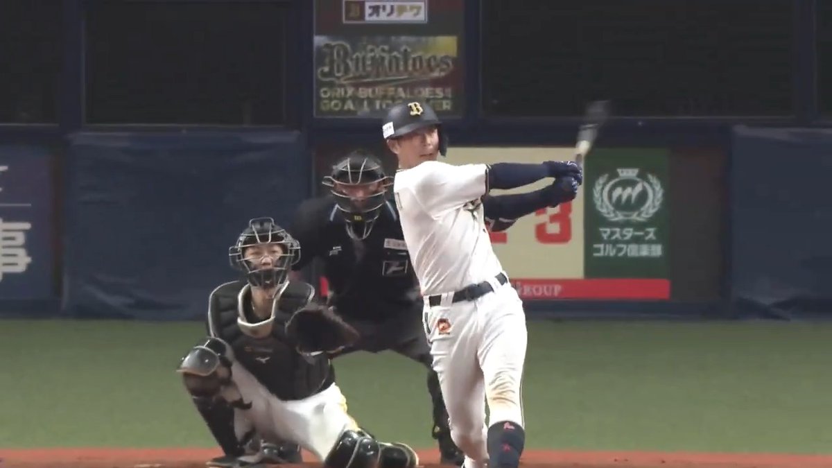 オリックス #若月健矢 選手がソロホームランを放ち、試合を振り出しに戻す‼️🚀 #Bs2025 👇ライブ配信はこちら