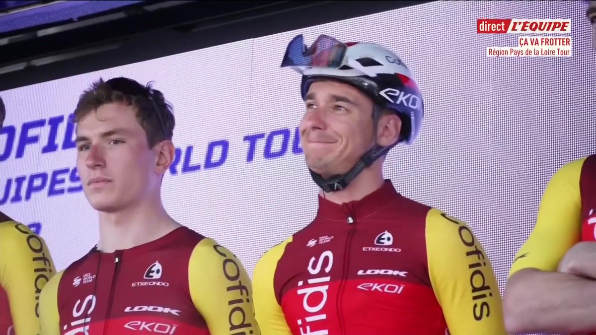 Suivez le Région Pays de la Loire Tour en direct sur la chaine L'Équipe, c'est parti pour la 3e étape > #lequipeVELO