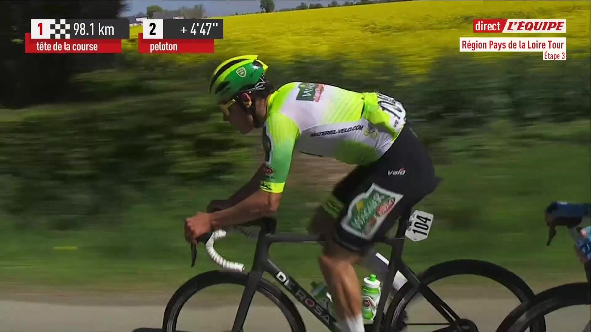 C'est parti pour la 3e étape du Région Pays de la Loire Tour en direct sur la chaine L'Équipe > #lequipeVELO