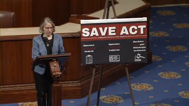 Progressives had no problem forcing Americans to show proof of COVID vaccination just to eat, shop, even go to school. But when it comes to proving citizenship to vote, suddenly it's 'oppressive.' Their blatant hypocrisy is out in the open for everyone to see. Time to end their nonsense and pass the SAVE Act!