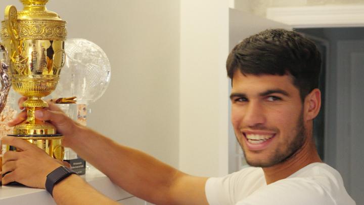 He's 21 years old and he wants to be the greatest tennis player in history. Carlos Alcaraz: My Way premieres April 23.