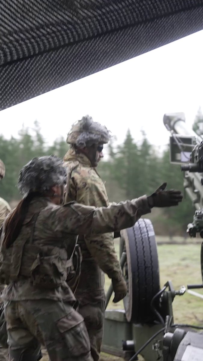 This is how I serve 🇺🇸 One line. One mission. One team. From fire missions to force projection, every round showcases discipline, precision, and power. Field artillery doesn’t just support the fight...it is the fight. 💥 How do you serve?