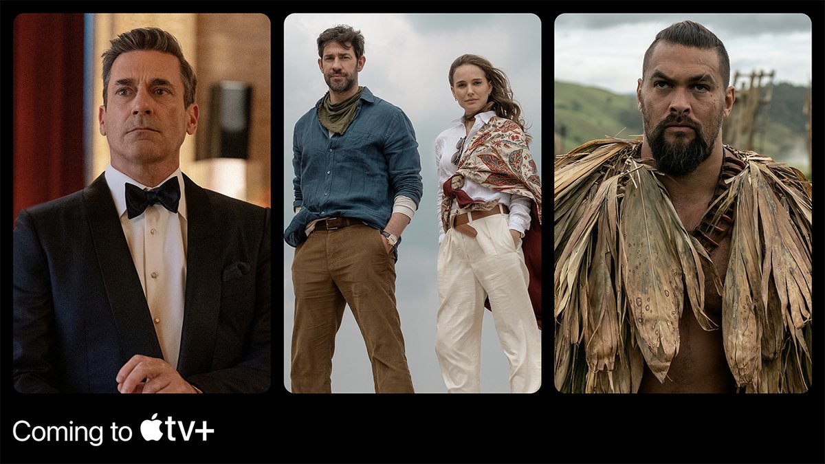 Apple TV+ has revealed a trailer for their Summer slate, including: • Murderbot • The Studio • Echo Valley • Chief of War • Fountain of Youth • Slow Horses Season 5 • The Morning Show Season 4