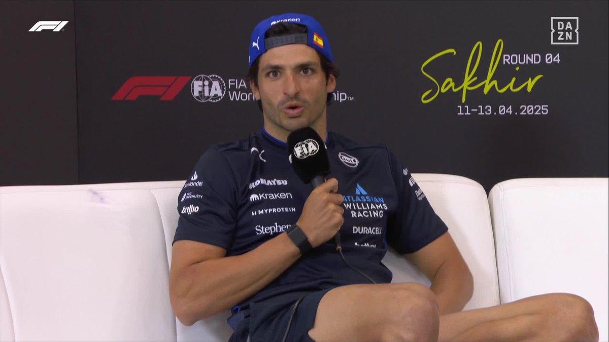 🎙️ Sainz, sobre la multa de 10k€ del otro día: "Fuie el primero que levantó la mano: he llegado tarde. Mis disculpas" "No sé si me multarán por decir lo que voy a decir, pero... a veces esta mierda sucede" "Ha sido una mierda muy cara"