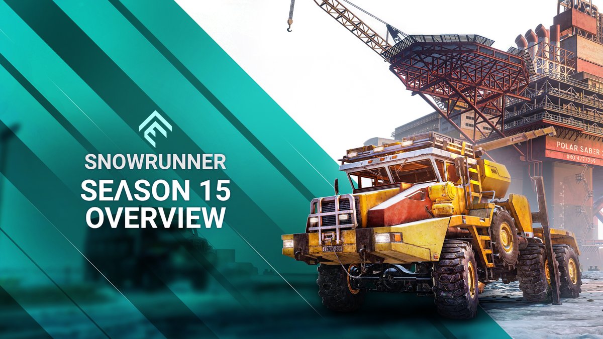 Season 15: Oil & Dirt of #SnowRunner is also available on Xbox One and Xbox Series X|S! 🚛 Rev up your engines and get ready to explore Quebec! ❄️ Available here: