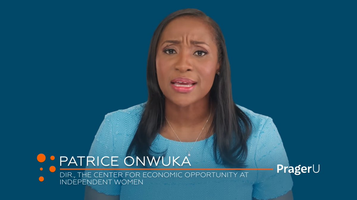 "My question is this: if lower taxes lead to higher income, higher wages, and higher government revenue, why would anybody want higher taxes?" 💰 Patrice Lee Onwuka 🇫🇰🇺🇸 joins PragerU to explain how tax cuts help Americans.